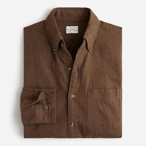 J.Crew Brushed Twill Button Up